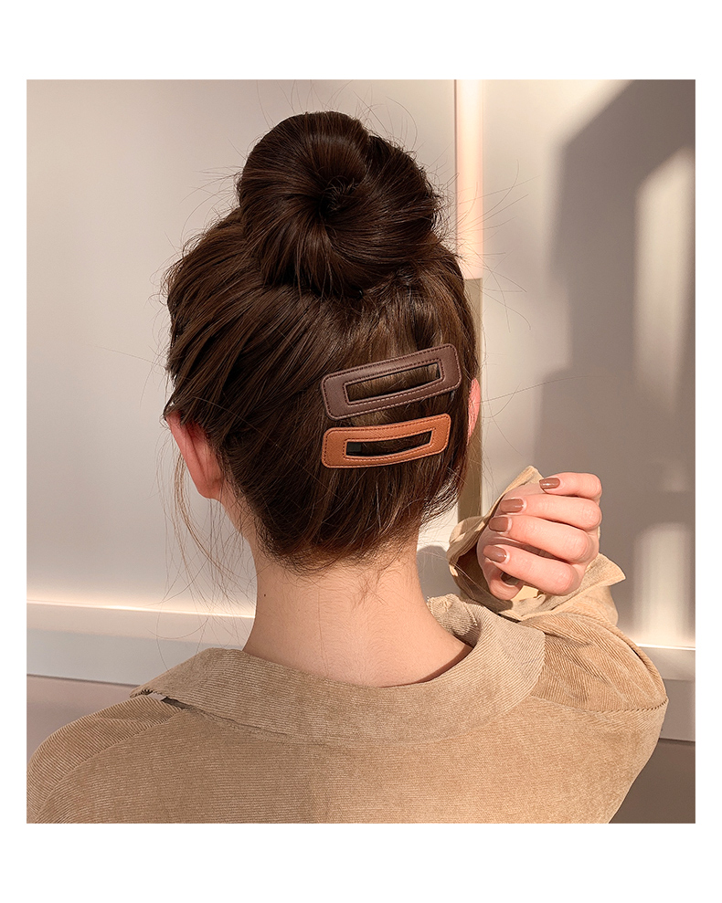 初雨菲韩国ins发夹少女刘海碎发边夹后脑勺固定头发bb夹子发卡顶夹