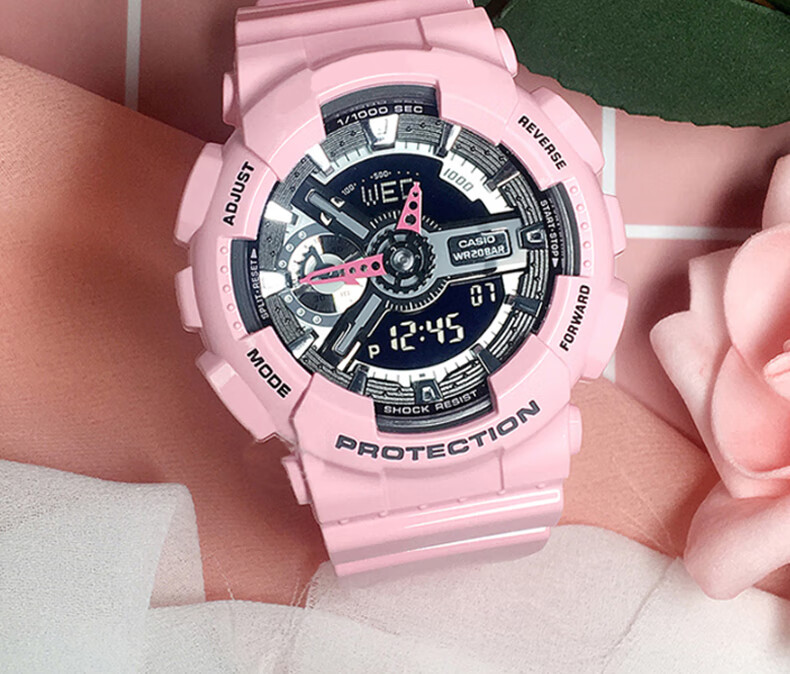 官方品质卡西欧表带gshock原装卡西欧5518gmas110树脂手表带gshock