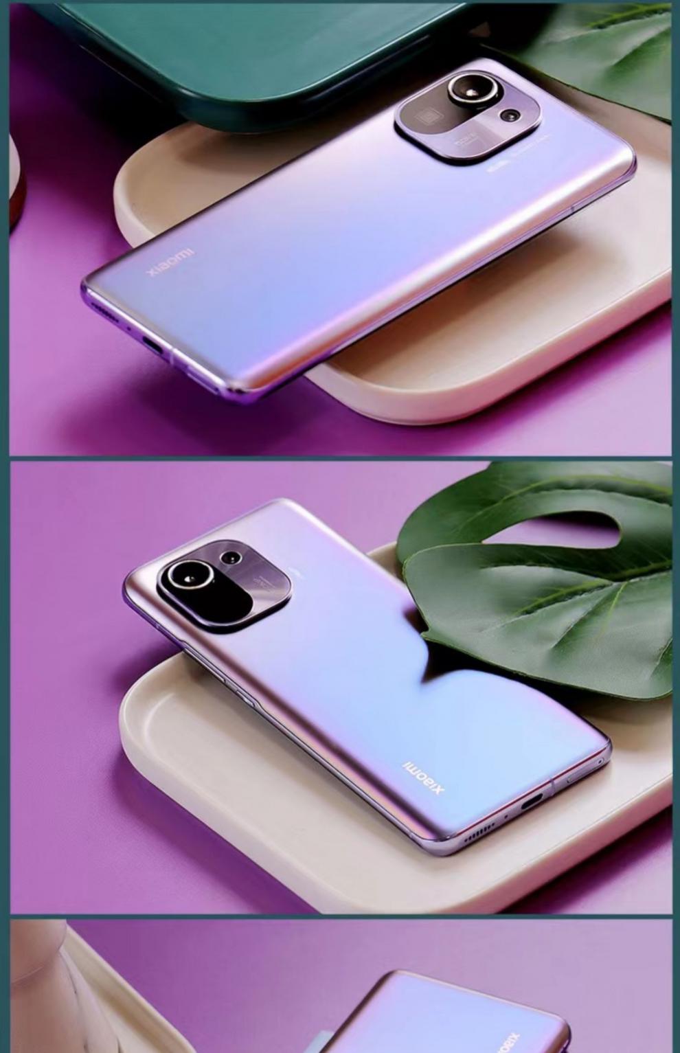 xiaomi11青春版后壳米11pro手机原厂电池盖 小米11青春版【粉色】原装