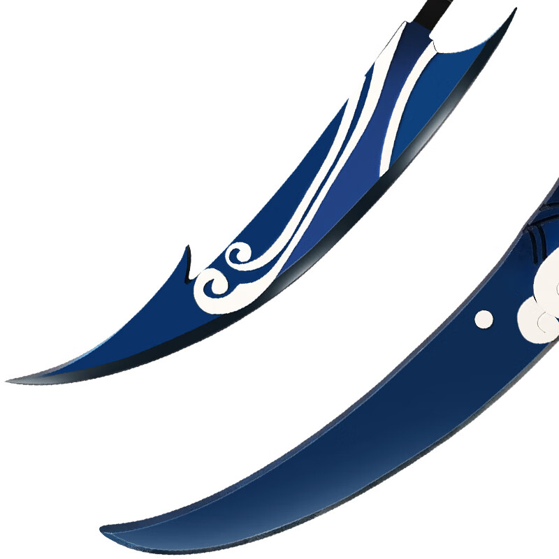 三木君 王者农药澜cos道具服双刀剑不可开刃荣耀刺客双刃木质 澜-长刀