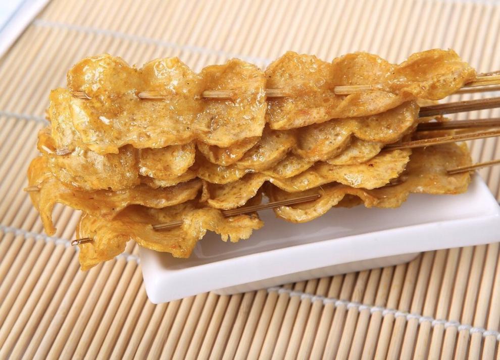 严选好物鱼串65g包即食沙爹鱼串鱼片微辣童年回忆休闲零食泰国风味a