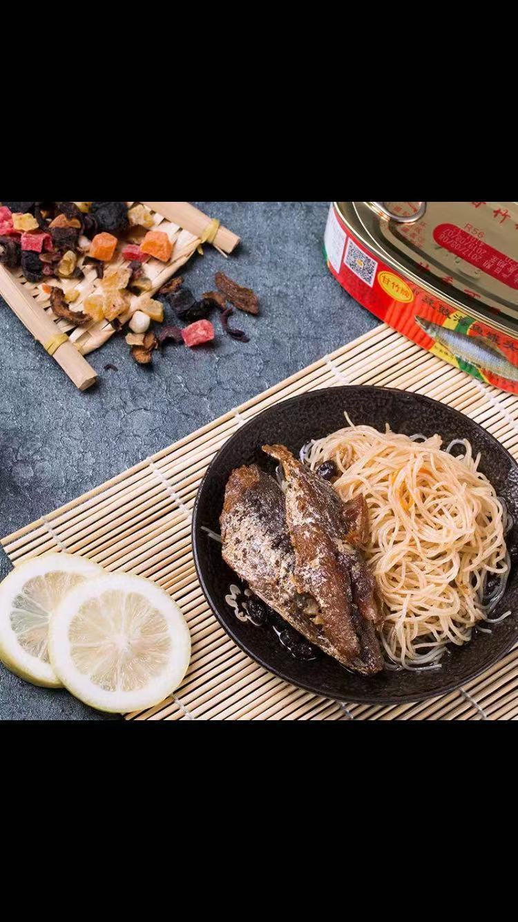 甘竹牌 甘竹鱼罐头 184g 甘竹官方罐头鱼 休闲即食 储备干粮 甘竹