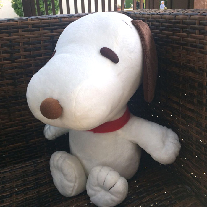 万代美国xpeanutsx史努比狗狗毛绒玩具公仔长毛绒女生娃娃生日礼物