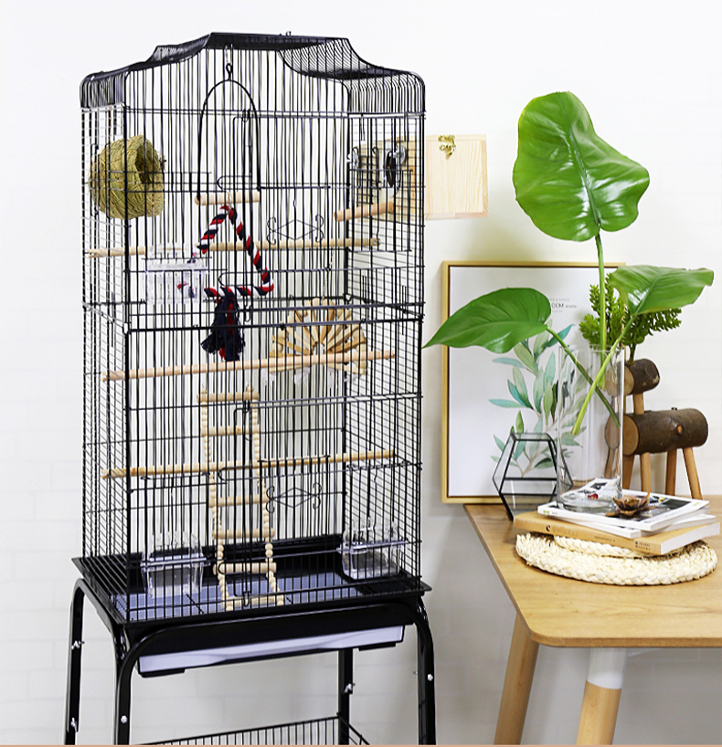 达洋大型鸟笼鹦鹉笼子超大号别墅鹩八哥玄凤牡丹虎皮繁殖笼614套餐一