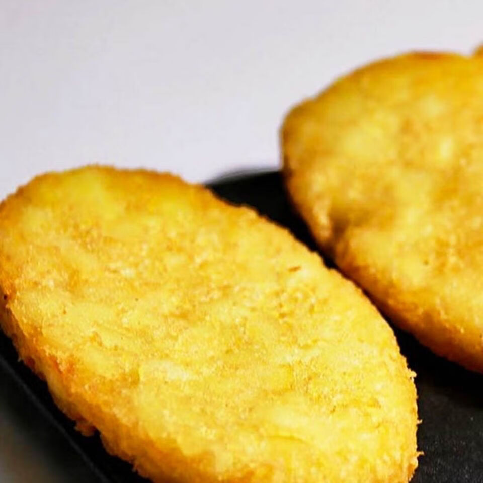 5折 方便速食 638g/盒10片辛普劳冷冻薯饼椭圆薯饼土豆饼早餐半成品