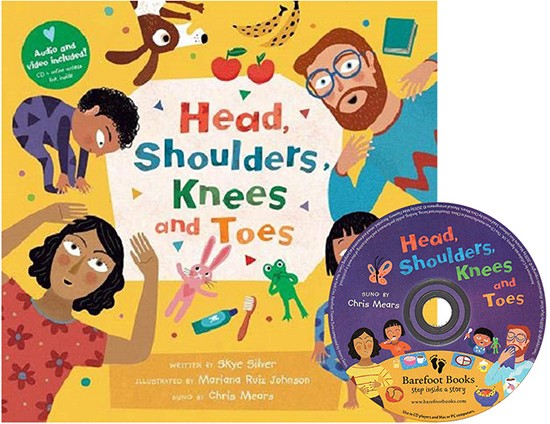 英文原版 barefoot books 韵文与歌谣 stem专题 3册附3cd 英语语感