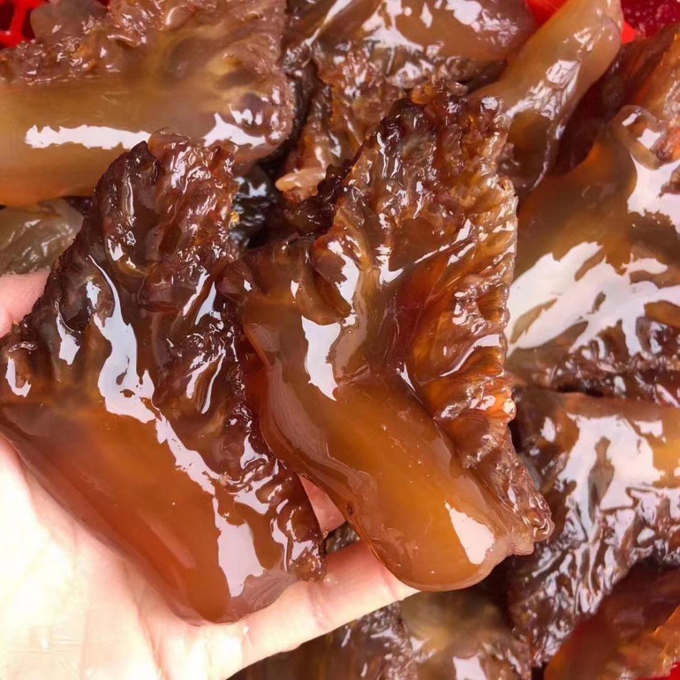 5折 吕四海蜇头 净重4斤装 海鲜整颗 凉拌特脆 不泡水 海蜇大角片