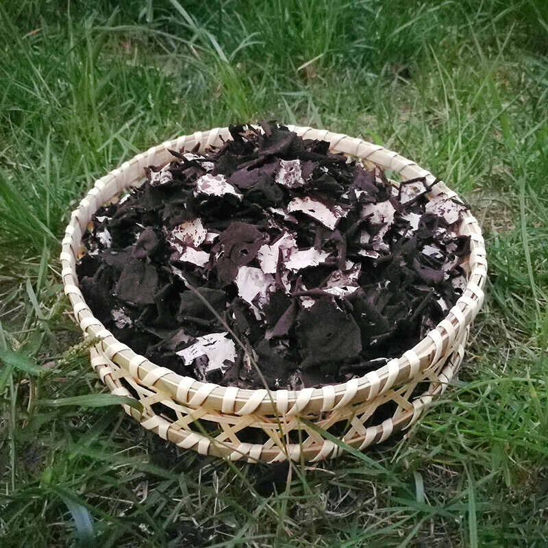 石耳 干净无沙剪根 岩耳黄山石耳九华山特产干货150g【图片 价格 品牌