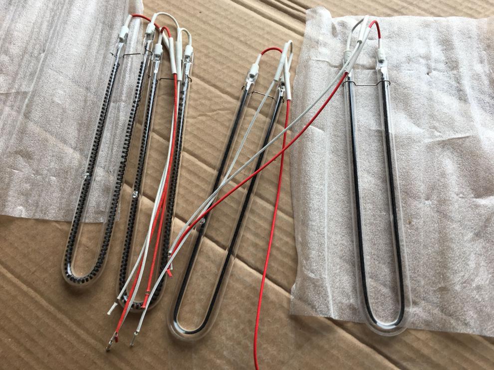 碳纤维五个一风暖碳纤维u型发热管直管螺旋管集成吊顶浴霸专用3-6 u型