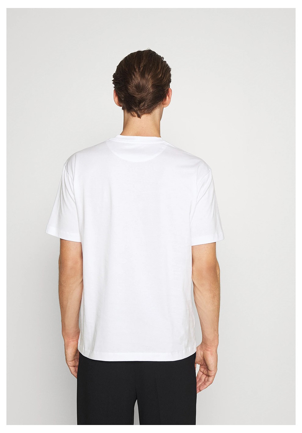 bally巴利男士棉质徽标图案短袖t恤衫m5ba750f7s3476239941深蓝色m