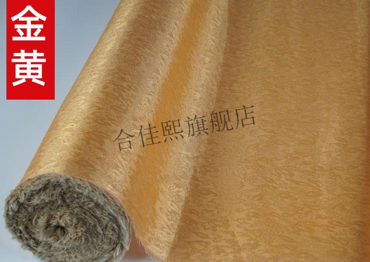 字画装裱材料绫布低温带胶托胶绫子机裱熨斗装裱裱画材料宽85厘米浅