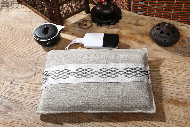 海盐粗盐热敷包电加热盐袋家用艾草艾灸肩膀颈椎盐包电热理疗袋子药盐