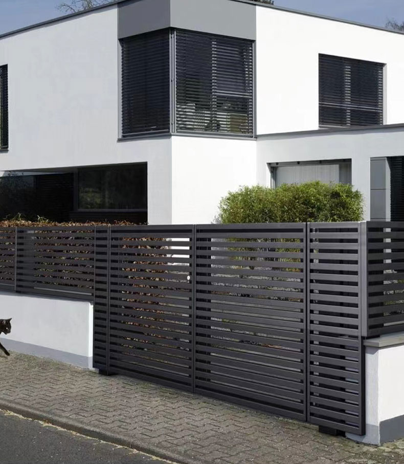 铝艺护栏围栏铝合金别墅庭院门花园铝栅栏户外小区围墙栏杆 围栏款式