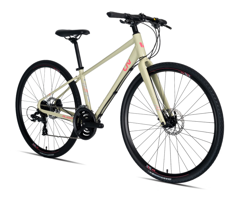 l·自行车alight1液压碟刹平把公路自行车健身通勤女式学生同款iv 亮