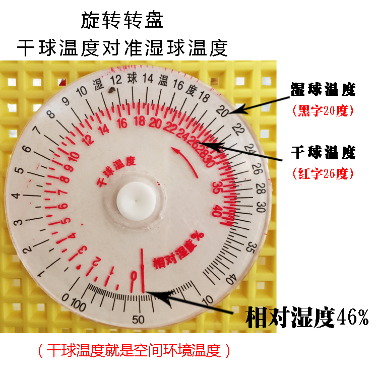 tal2型干湿球温湿度计干湿计干湿温度计大棚实验干湿表51支以上单价