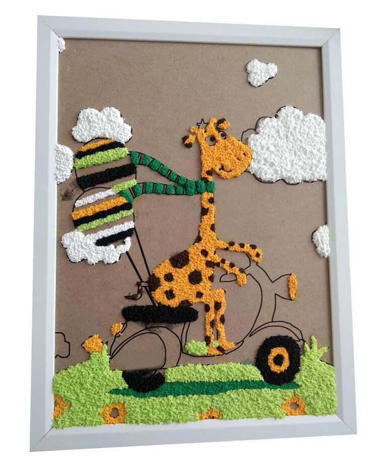 小米mi小米生态同款纸浆画纸浆画材料包创意手工diy带