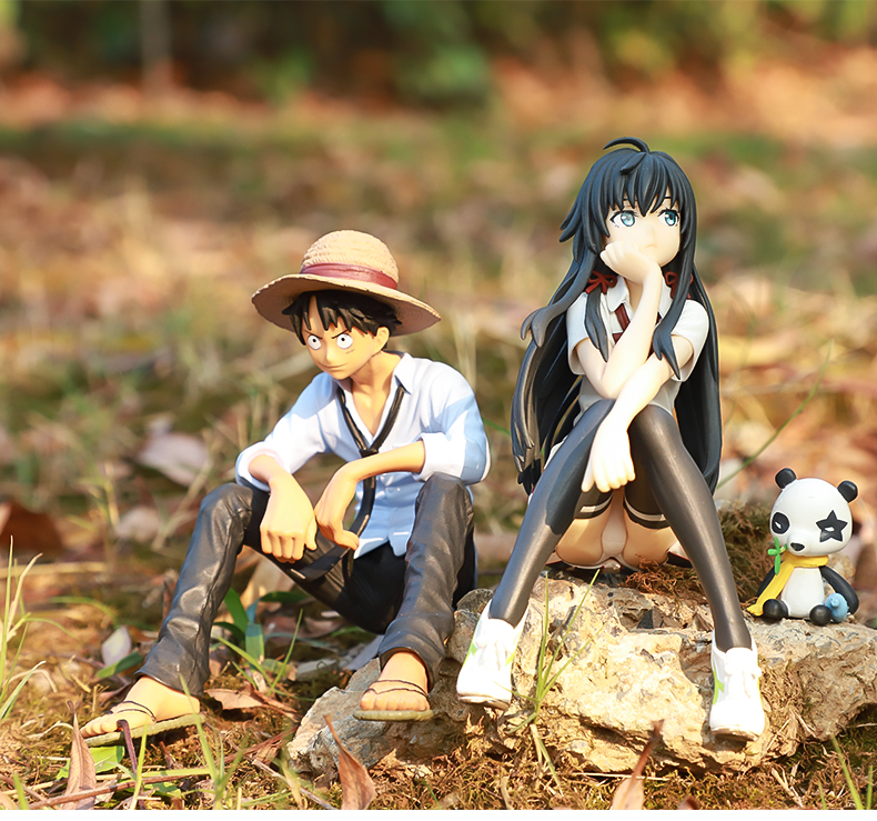 占古汽车摆件人物路飞车载车内饰装饰品雪乃动漫用品大全海贼王男当天