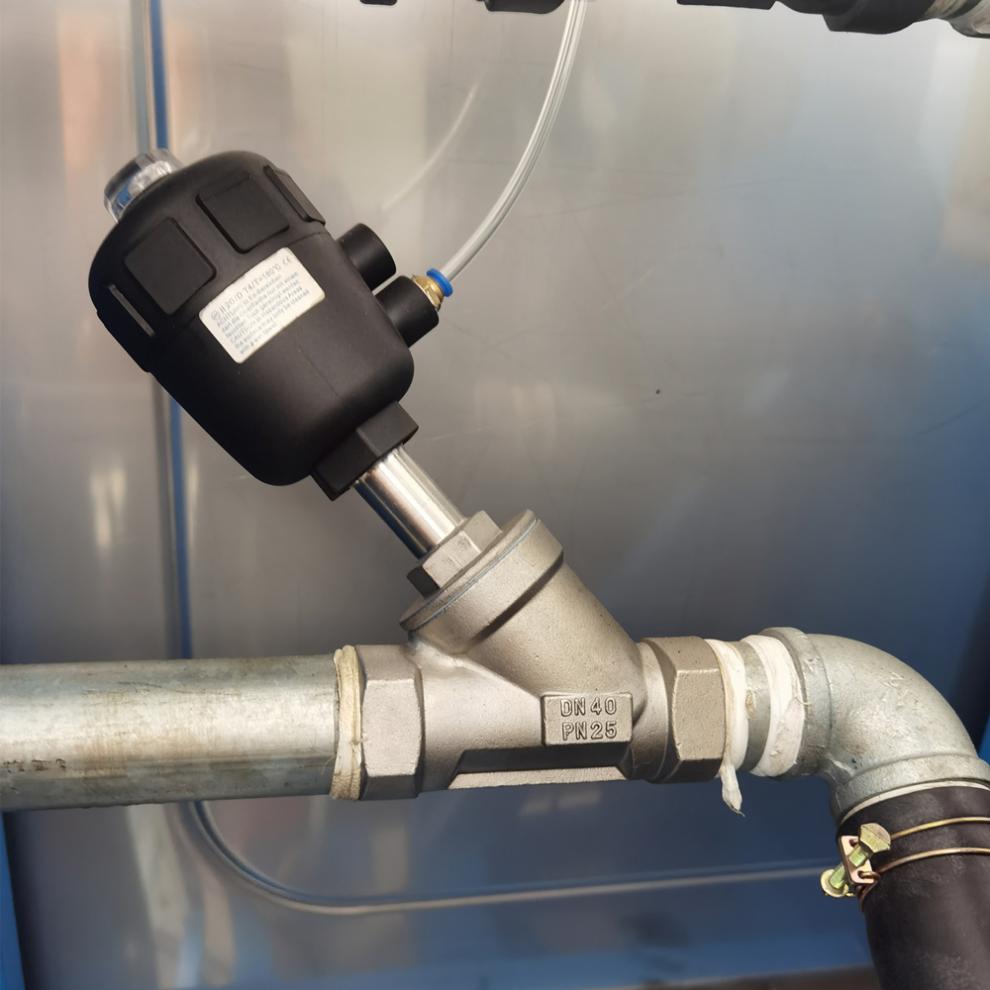 大型工业洗衣机水洗机配件进水气动阀门烘干机蒸汽控制阀 dn50 2寸