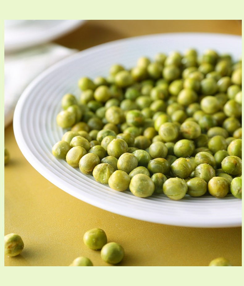 味滋源蒜香青豆500g袋装坚果炒货特产小吃休闲零食品mz