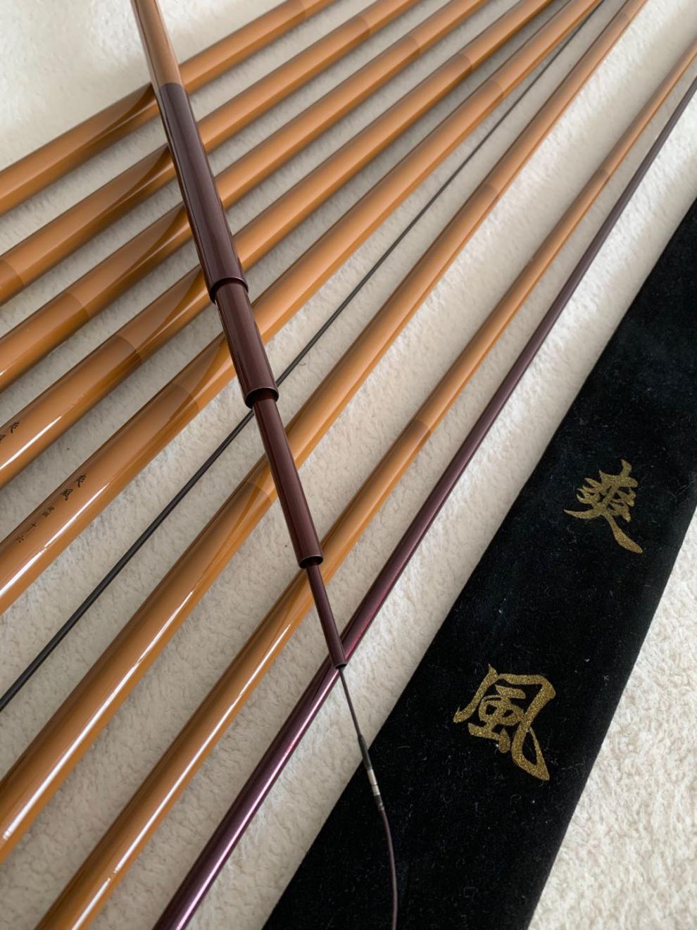 日本原装进口爽风鱼竿28调碳素超轻超硬钓竿长节台钓竿五十大品牌官方