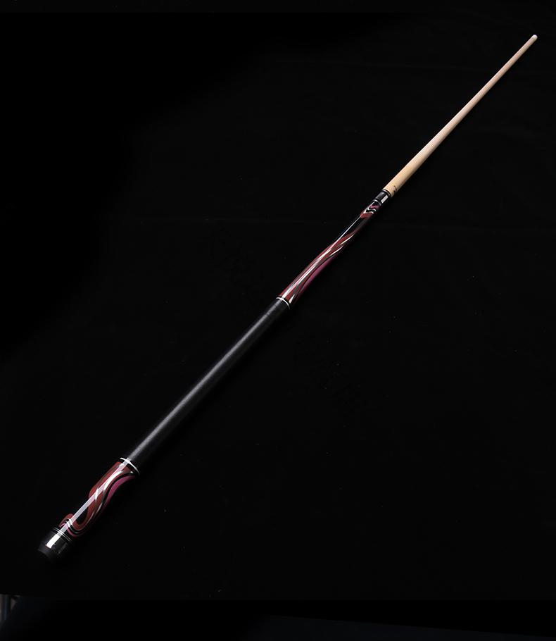 fy利台球杆中八美式九球潘晓婷签名中式黑八桌球杆十六彩大头动八pxt