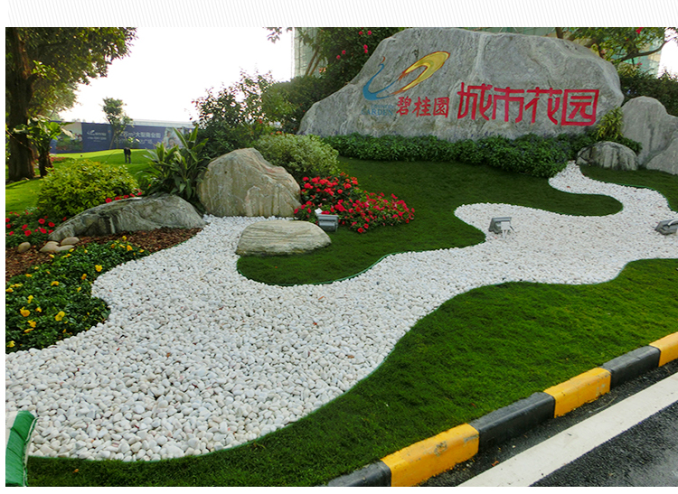 定制草石隔离带挡土板小区草坪造景园林绿化草石隔根带隔根板围树板