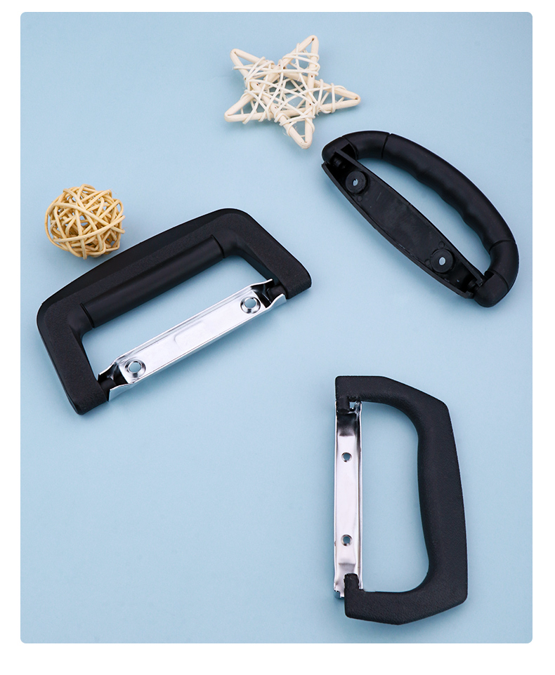 工具箱手提把 铝合金工具箱塑料提手密码箱子手提箱箱包拉手旅行箱