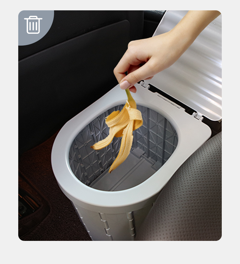 日本便携式口袋马桶 车载马桶折叠便携式户外移动应急厕所自驾游用品