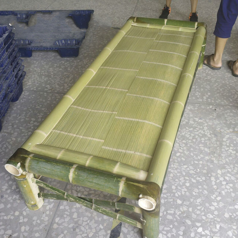 凉床家用午休经济多功能怀旧无漆竹制简易床 长180宽65cm【图片 价格