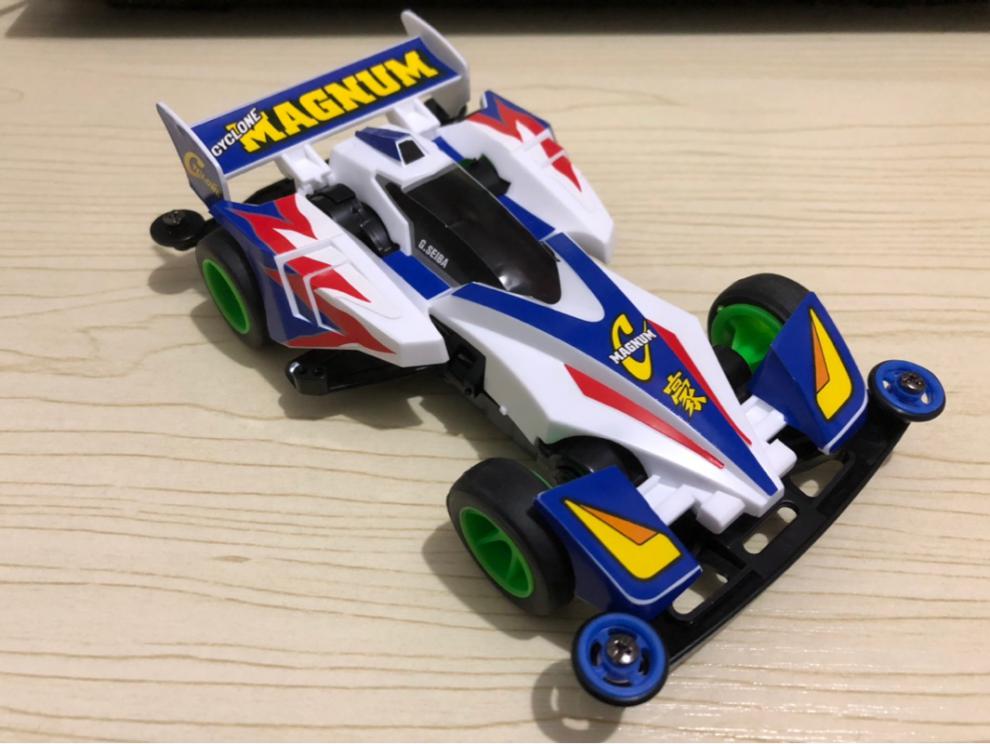 万代(bandai)新三角箭四驱车同款原装双星四驱兄弟三代豪裂 金色