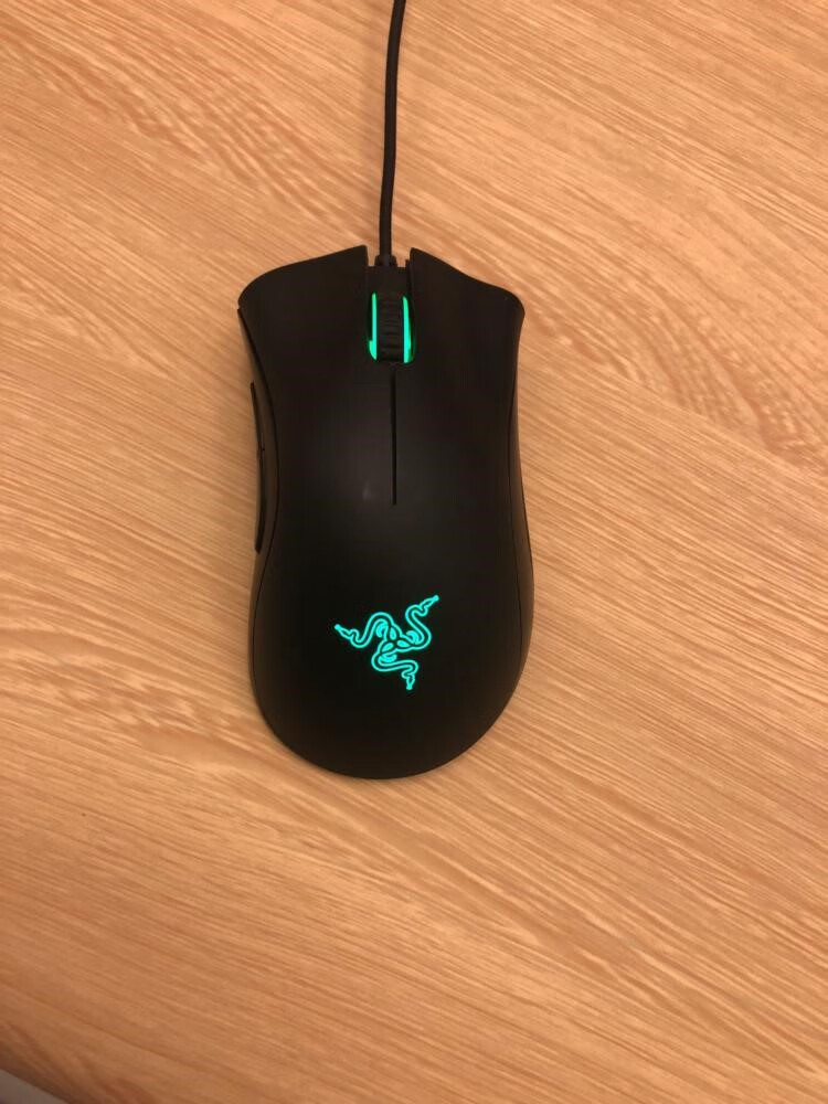 雷蛇(razer) 二蛇炼狱蝰蛇20132f6400dpi2f白色2f幻彩版电竞有线游戏