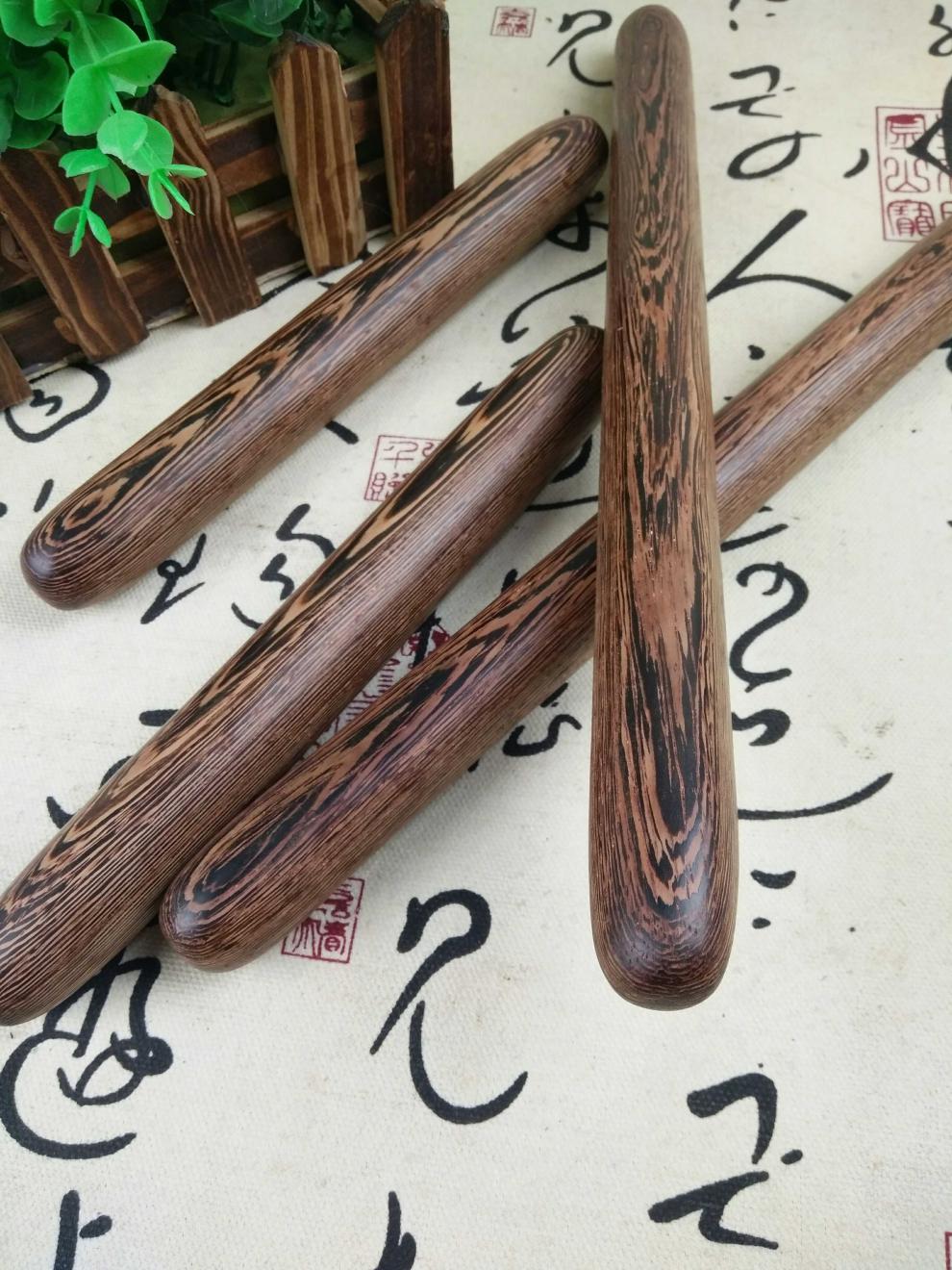 按摩棍 红木 鸡翅木推拿棍子敲打锤中医原始点按摩木棍棒 手把玩敲打