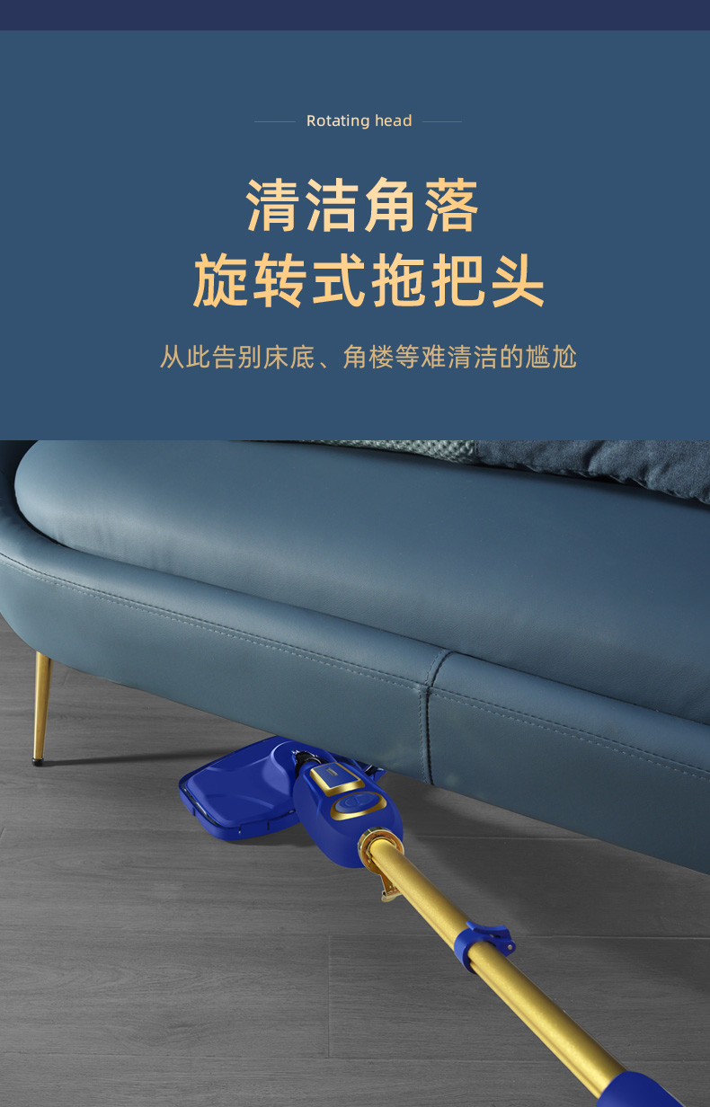 米无线高温洗地机康佳蒸汽拖把家用高温清洁机电动手持式拖地洗地擦地