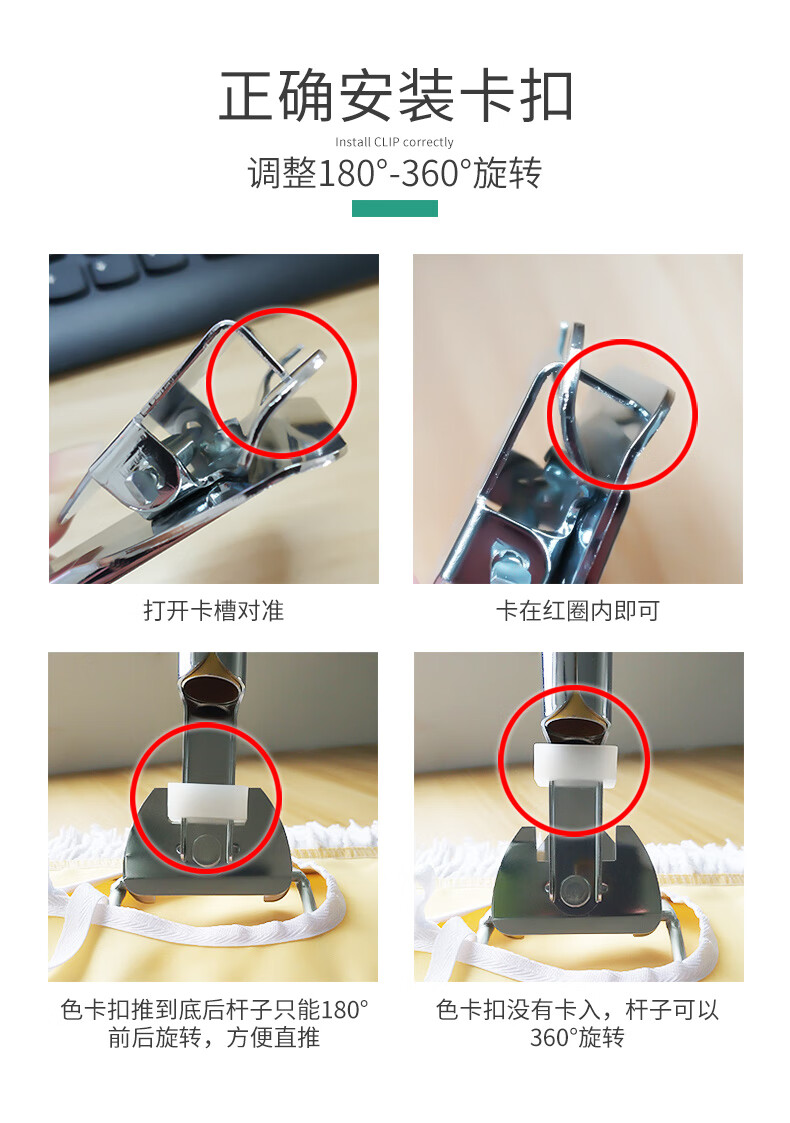 超宝尘推平板大拖把工厂酒店家用90加长110棉线排拖把大号地拖把替换