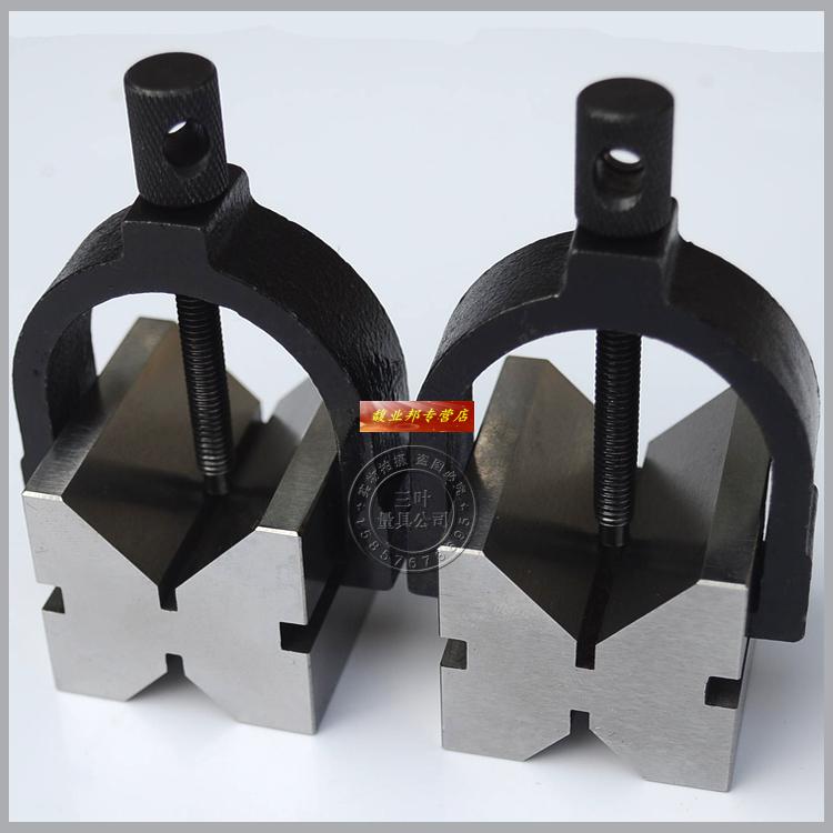 精密v型夹具台v型架划线v型形铁v型夹具台等高v型块v形铁v33黑色夹具