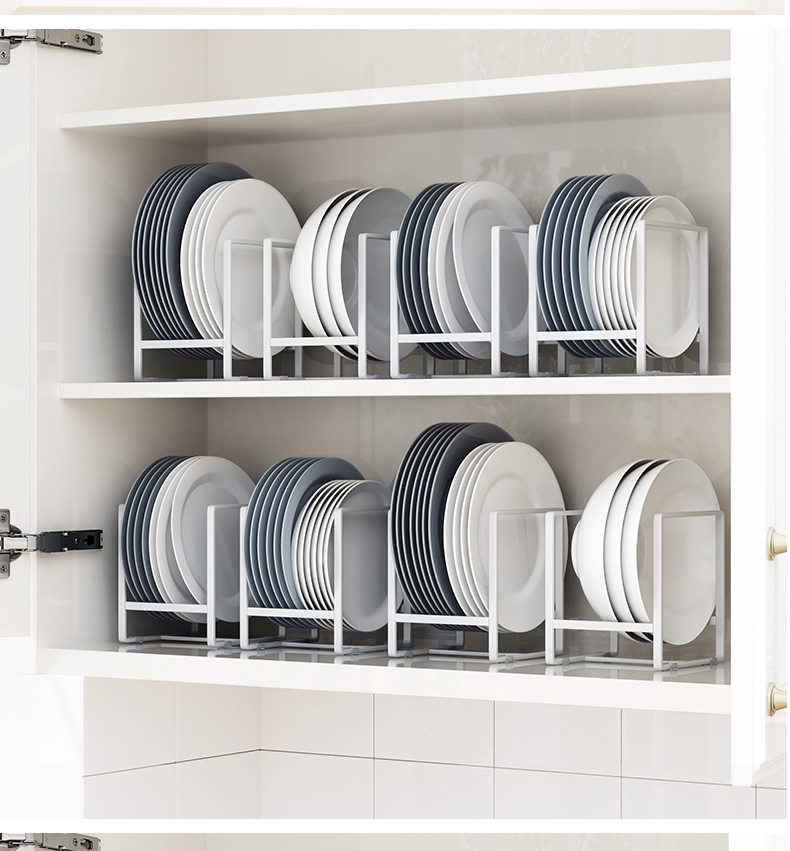 餐具碗盘托内置物架厨房盘子沥水架碟子架碗碟放盘收纳架家用凹形大号