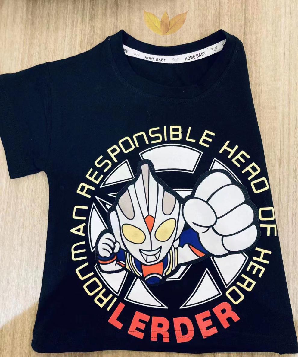 发光奥特曼t恤成人大短袖男迪迦会发光的凹凸曼闪光衣服大人抖音同款