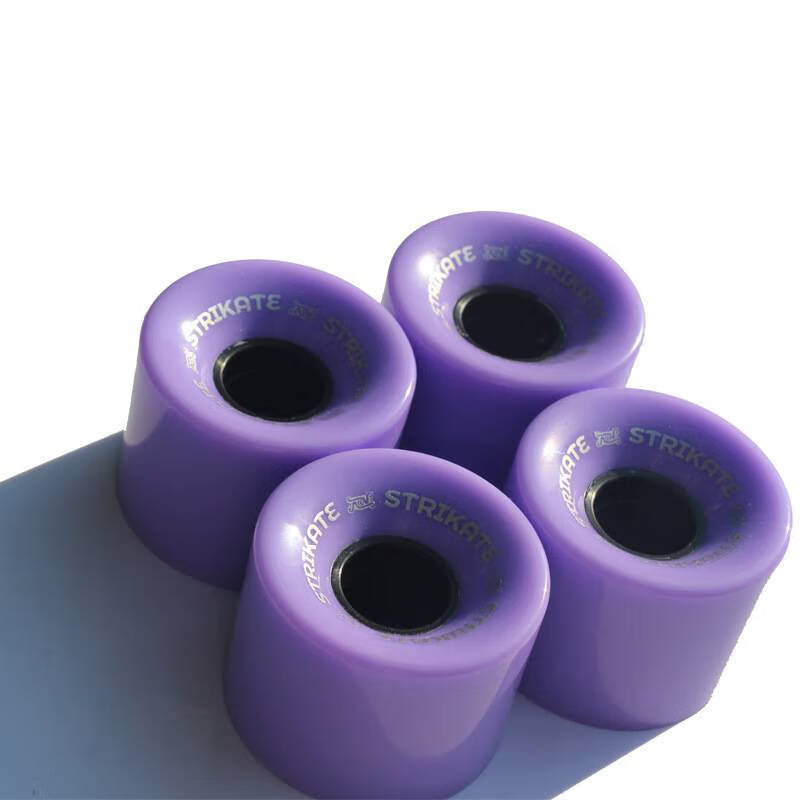 滑板刷街轮子 60x45mm 四轮pu轮滑板轮刷街轮冲浪轮香蕉长板轮78a印刷