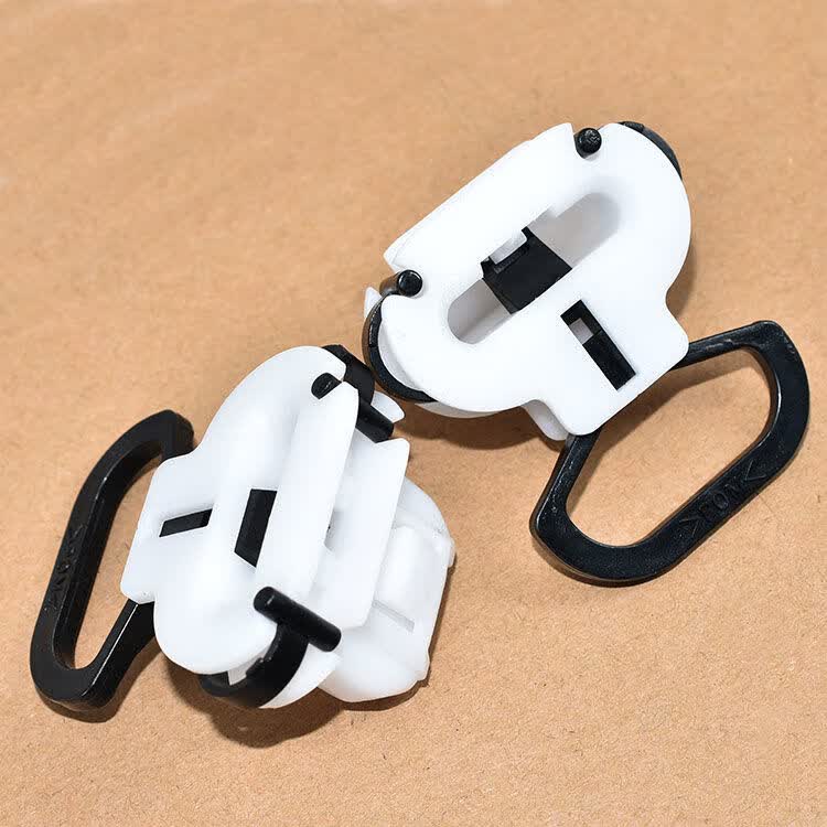 适用 适配东南三菱菱帅菱悦v3中华蓝瑟后座椅卡扣后排坐垫固定配件