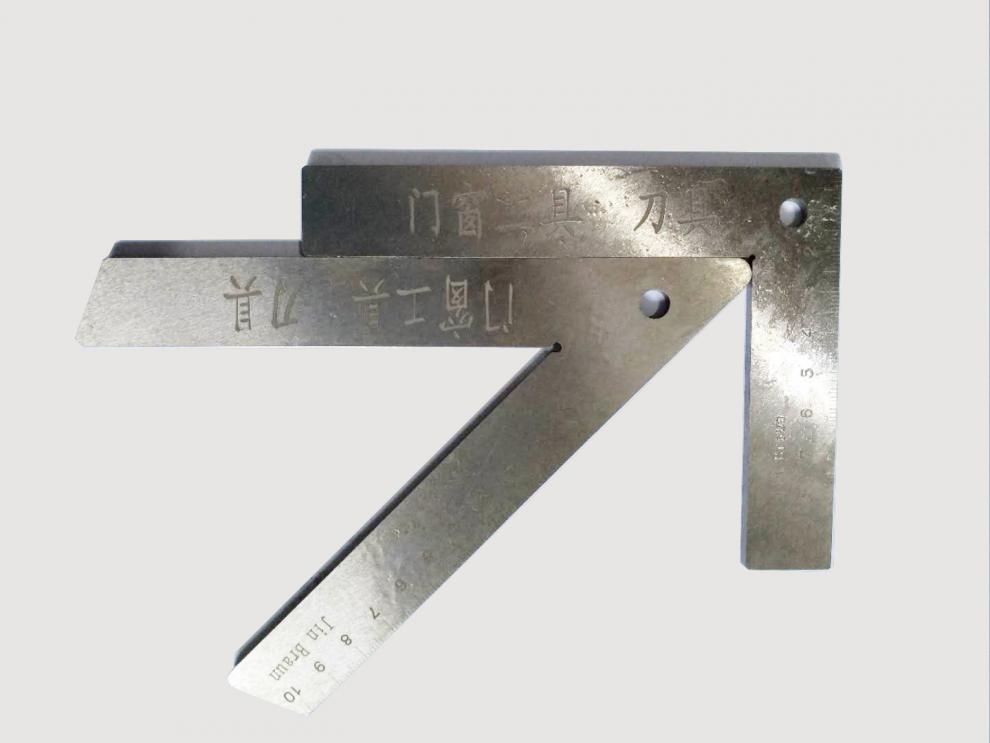 高精度45度角尺90度角度测量尺加厚塑钢铝合金门窗型材45