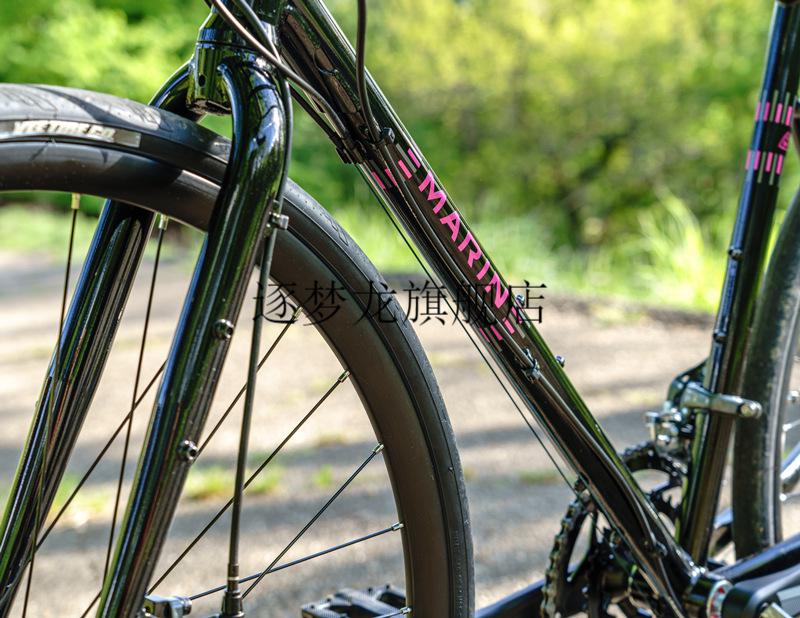 【京选优品】环球自行车越野公路车ni钢架长途旅行自行车多功能郊游