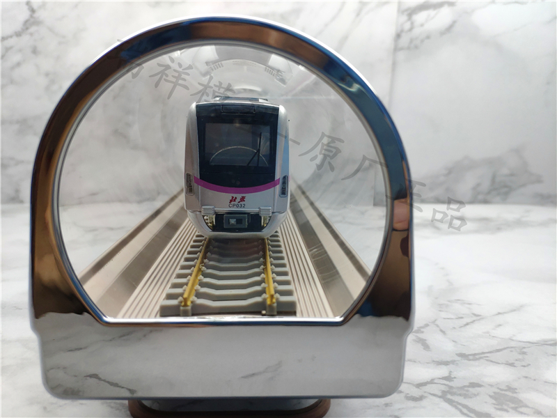 房山线静态合金模型玩具小火车168比例地铁一号线模型头车现货