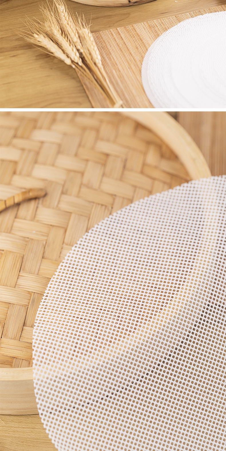 驰诺硅胶蒸包子蒸笼垫耐高温包子纸蒸笼布不粘家用屉布食品级馒头蒸垫