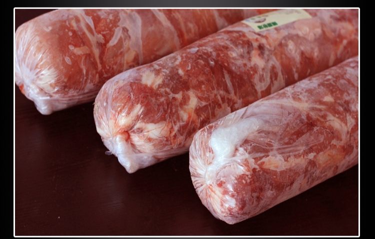 内蒙古新鲜涮羊肉火锅锡盟清真冷冻纯羔羊肉卷棒整条肉棒生鲜8斤