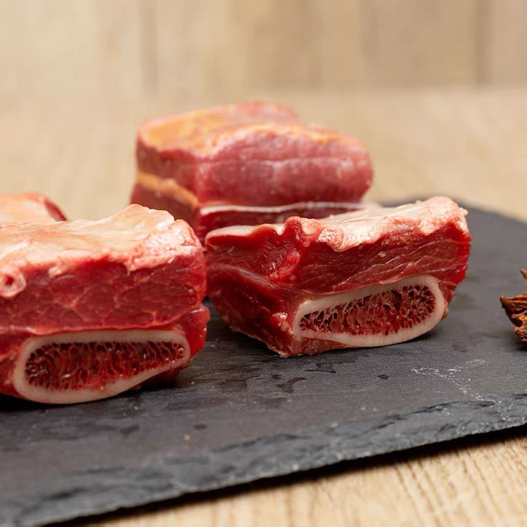 锡盟草原黄牛排带骨牛肉牛寸排多肉牛仔骨烧烤炖煮新鲜食材丽鲜玫锡盟