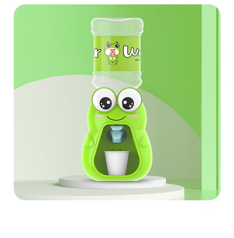 儿童迷你饮水机电动声光仿真趣味出水饮料机过家家厨房套装小玩具
