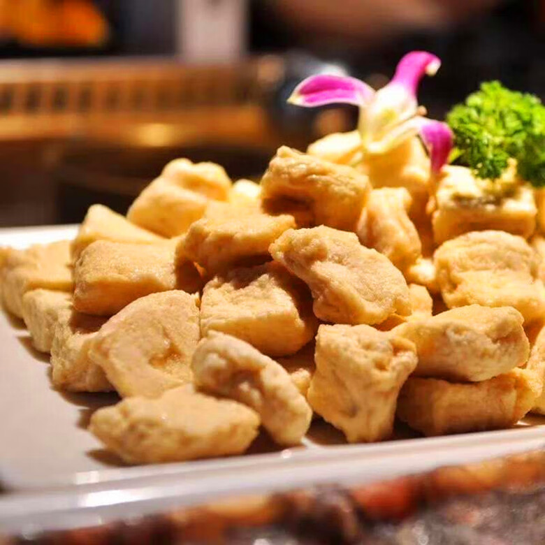 7折日式木棉豆腐煮汤烧肉火锅配菜大豆制品新品500g