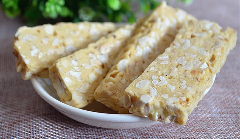 100g蜜桂芳花生糖蜂蜜花生酥糖10袋办公休闲零食小吃蜂蜜花生糖100g*