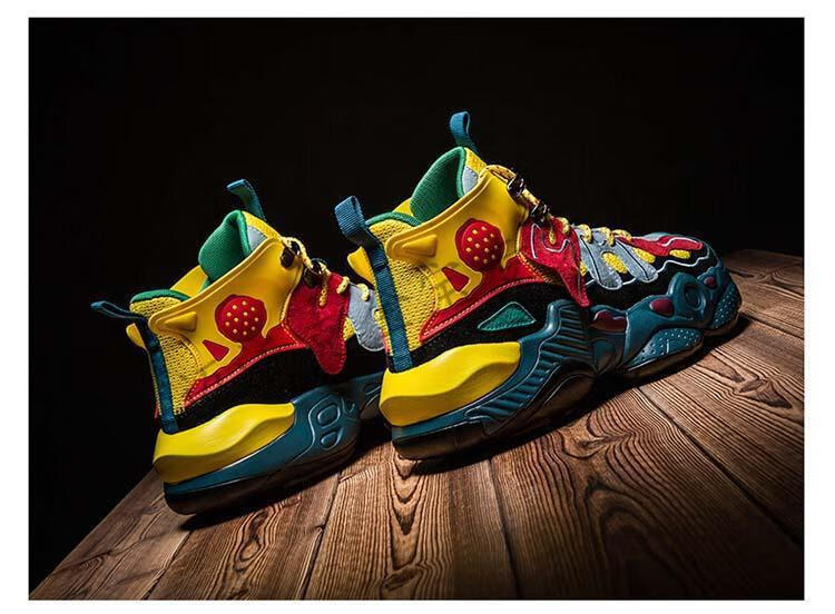 毒液联名男鞋秋冬季运动韩版百搭篮球鞋子男生潮鞋休闲高帮鞋国潮男鞋