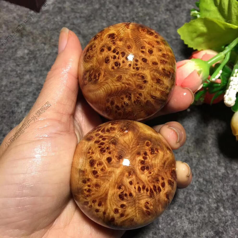 太行崖柏手球崖柏球手转球崖柏木球手玩球按摩球 直径5.